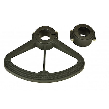 Springfield Marine Springfield Footrest &amp; Bushing Set - 2-7/8" - Black 1580017-BLK